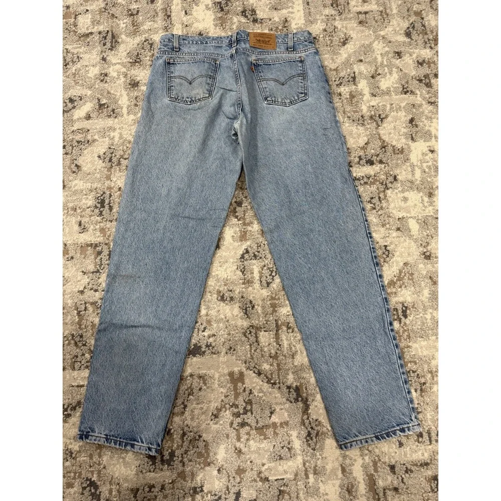 Vintage Levis Jeans Mens 38x34 Blue‎ Denim 550 Relaxed Fit Orange Tab Pants 90s
